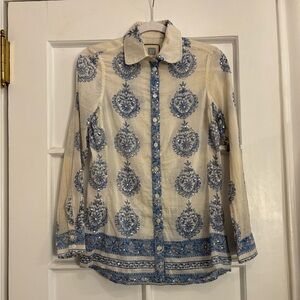 Bell by Alicia Bell Paisley Embellished Blouse